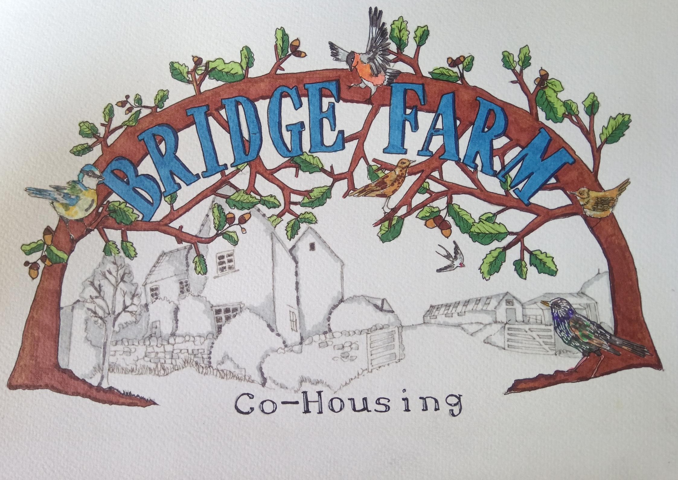 Group Logo for Bridge Farm (Drayton) Cohousing Ltd