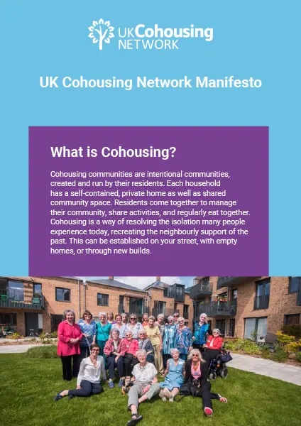 UK Cohousing Network Manifesto
